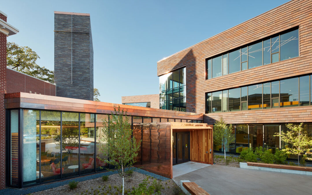 Entrance of Minnehaha Upper School after Renovation